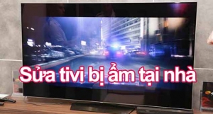 Sửa tivi bị ẩm tại nhà