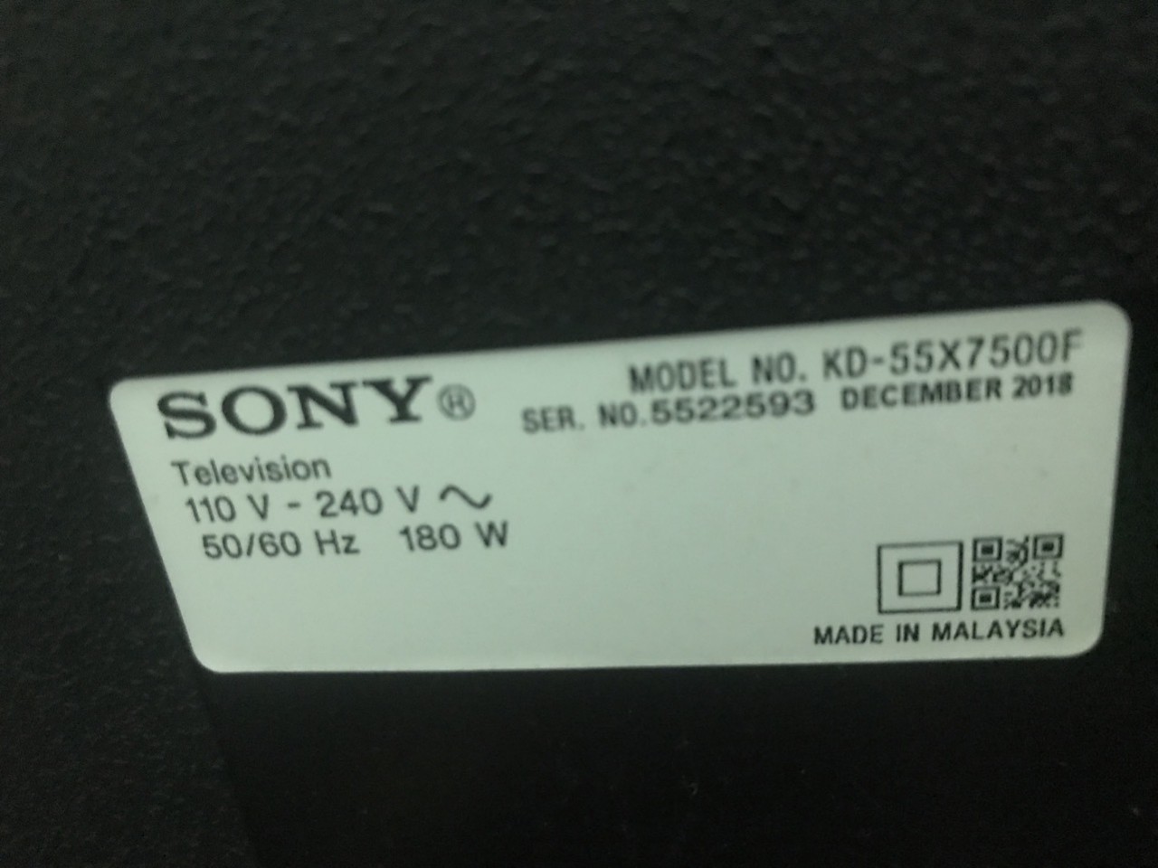 Thay màn hình tivi Sony 55 inch chính hãng 